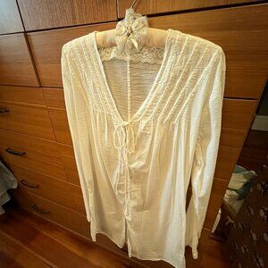 Athleta bathing suit cover-up M